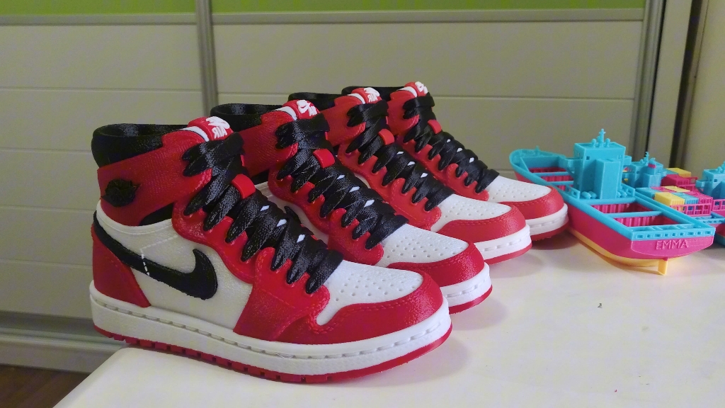 拓竹3d打印耐克aj鞋子