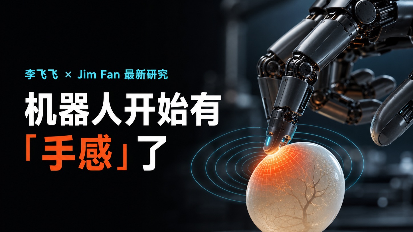 李飞飞补上机器人最难一课：它终于开始有“手感”了