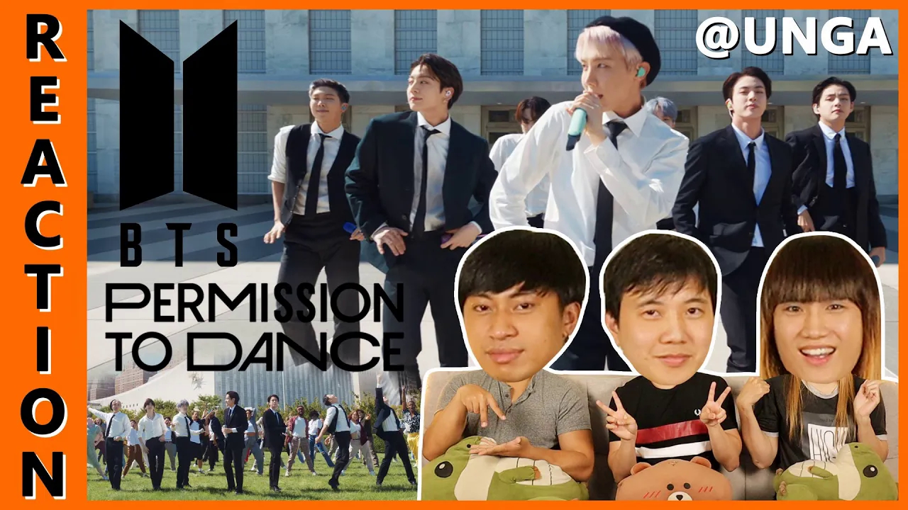 [REACTION] BTS 'Permission to Dance' @ UNGA | SDG Moment 2021 | IPOND TV哔哩哔哩bilibili