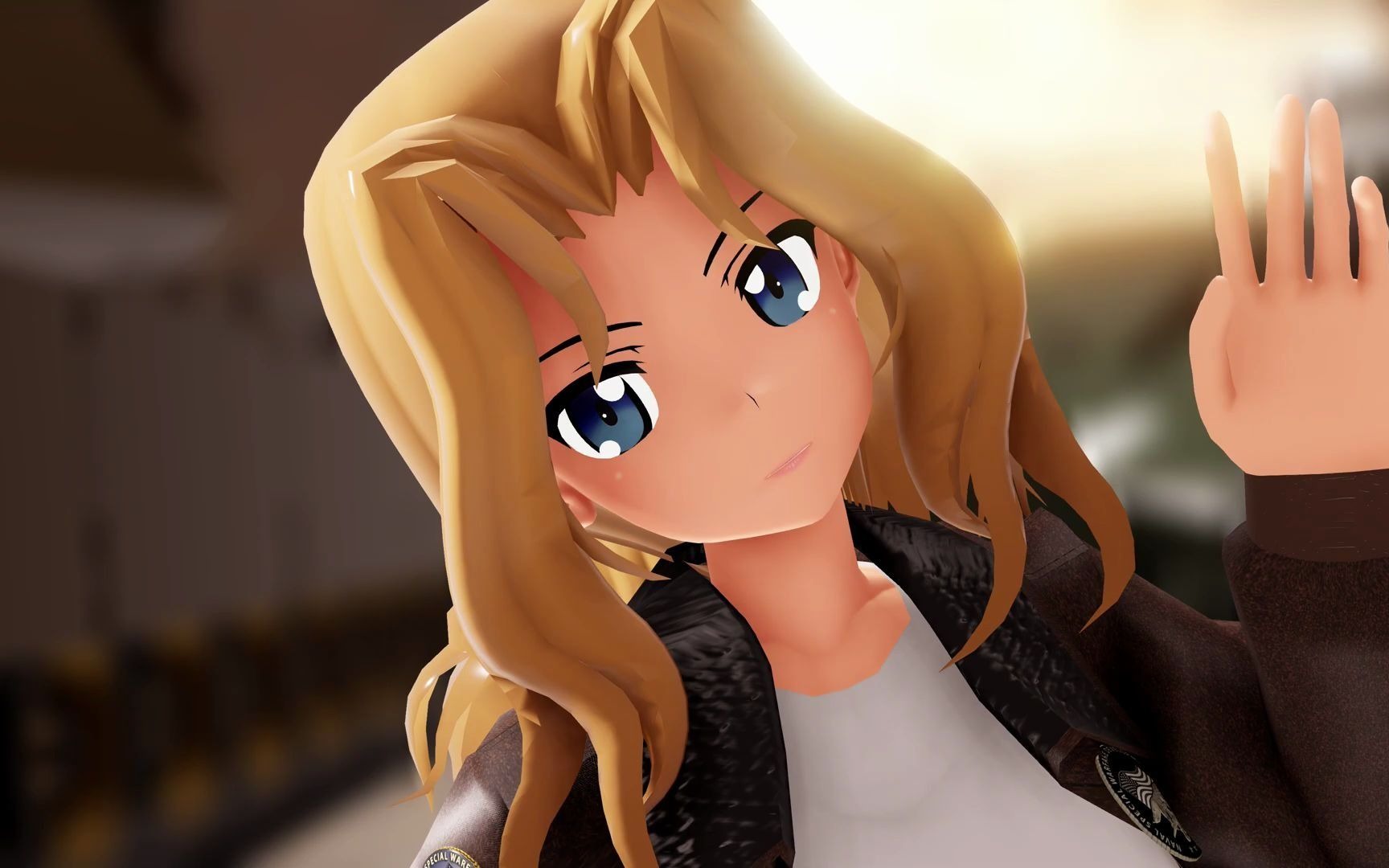 【少女与战车&mmd】自由桑德斯,在线跳舞