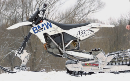 越野摩托车 雪地越野履带改装套件测评哔哩哔哩bilibili