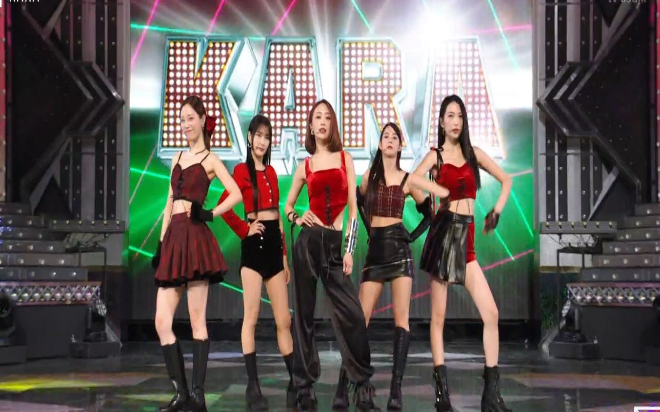 [图]【LIVE在线】KARA - Mr.+WHEN I MOVE 日本回归舞台2022.12.23