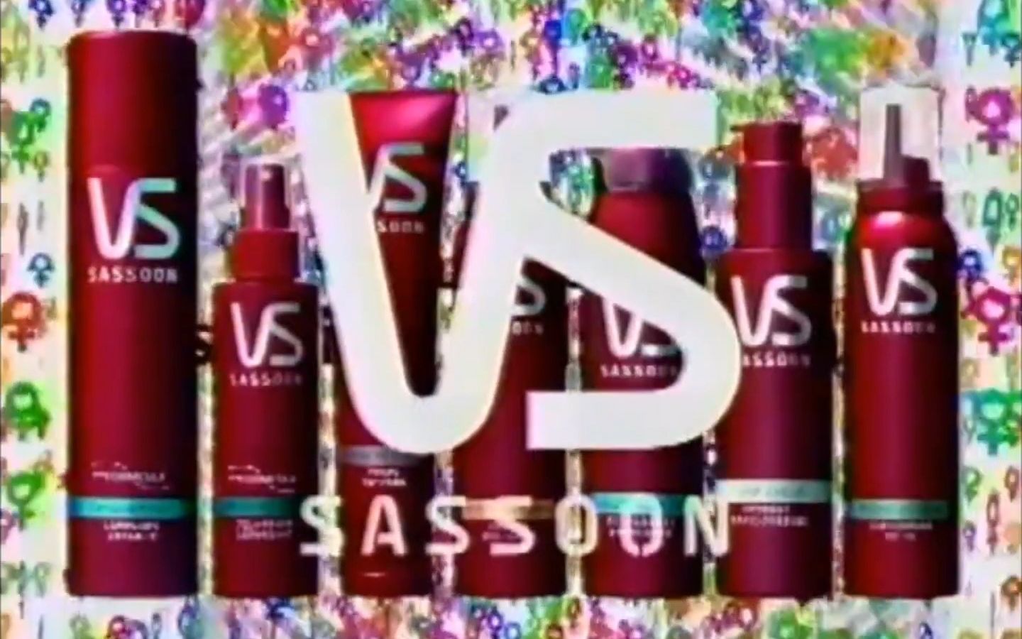 2000年日本VIDAL SASSOON沙宣造型产品系列广告百变造型篇.哔哩哔哩bilibili