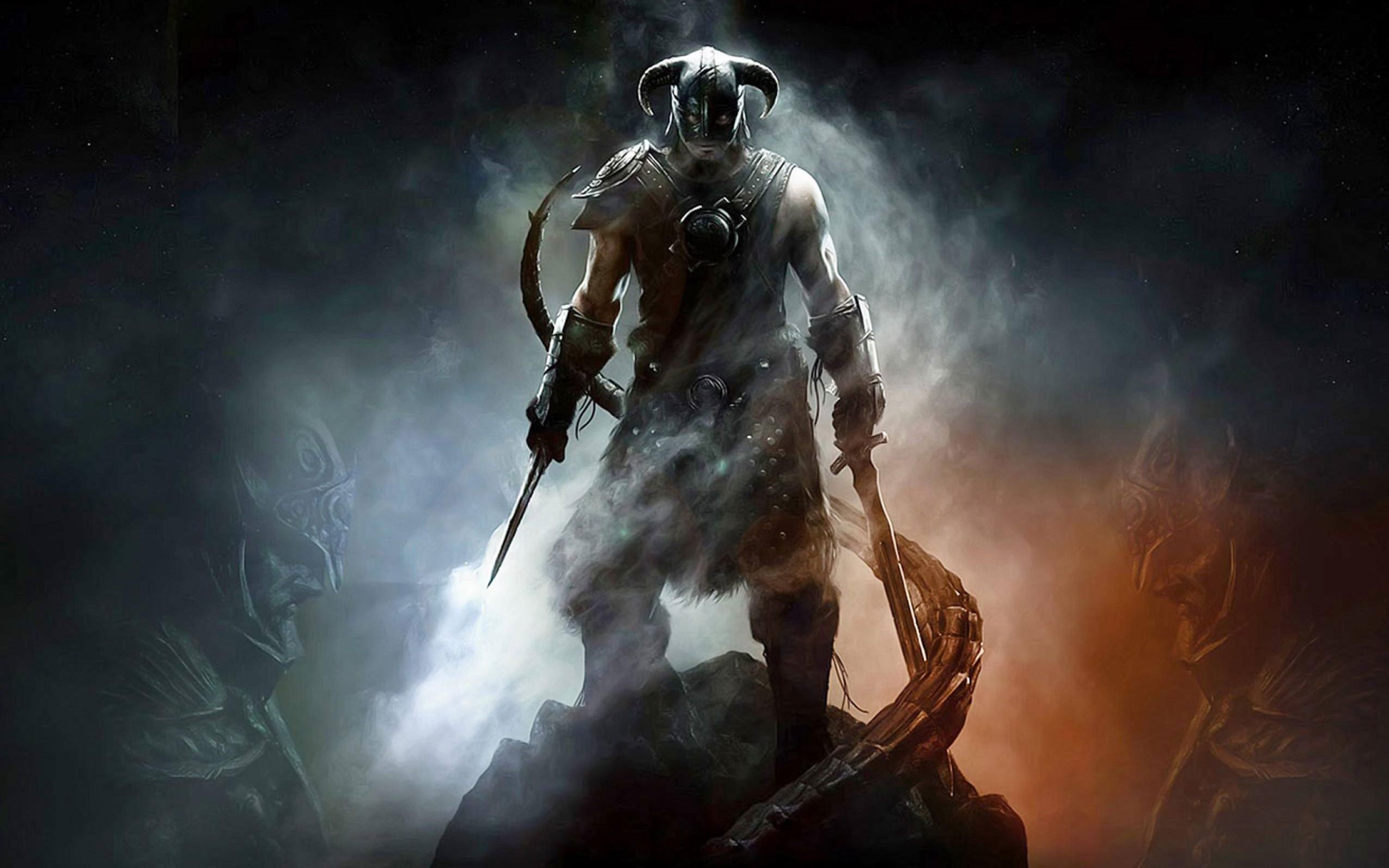 老滚5高清重制版第九期:地狱般的黑降!学习龙吼一战奥杜因!