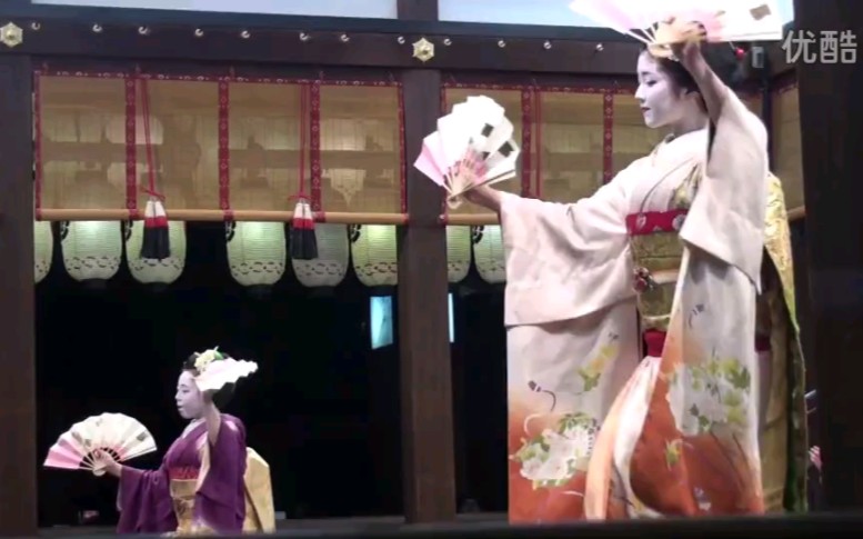 2016 京都东山花灯吕 上七轩 「梅とさんさん」 舞妓さん 八坂神社 2016年3月20日 市多佳 胜奈哔哩哔哩bilibili