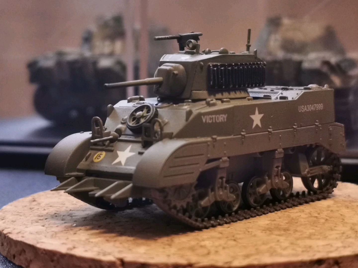 谢尔曼西瓜hm收藏家172m5a1斯图亚特轻型坦克图片集