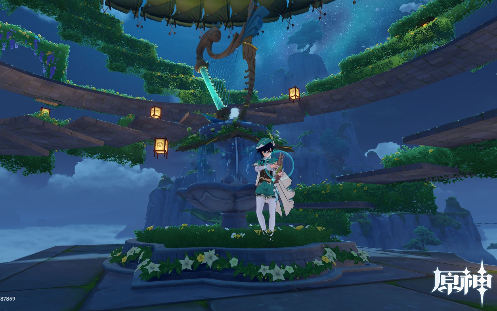 活动  【原神·尘歌壶】风神庭院(个人挑战!