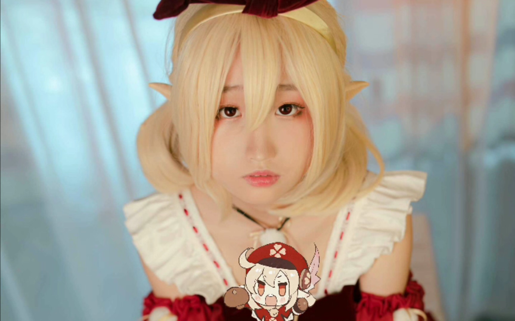 【可莉女仆同人cos】还是库存_哔哩哔哩_bilibili