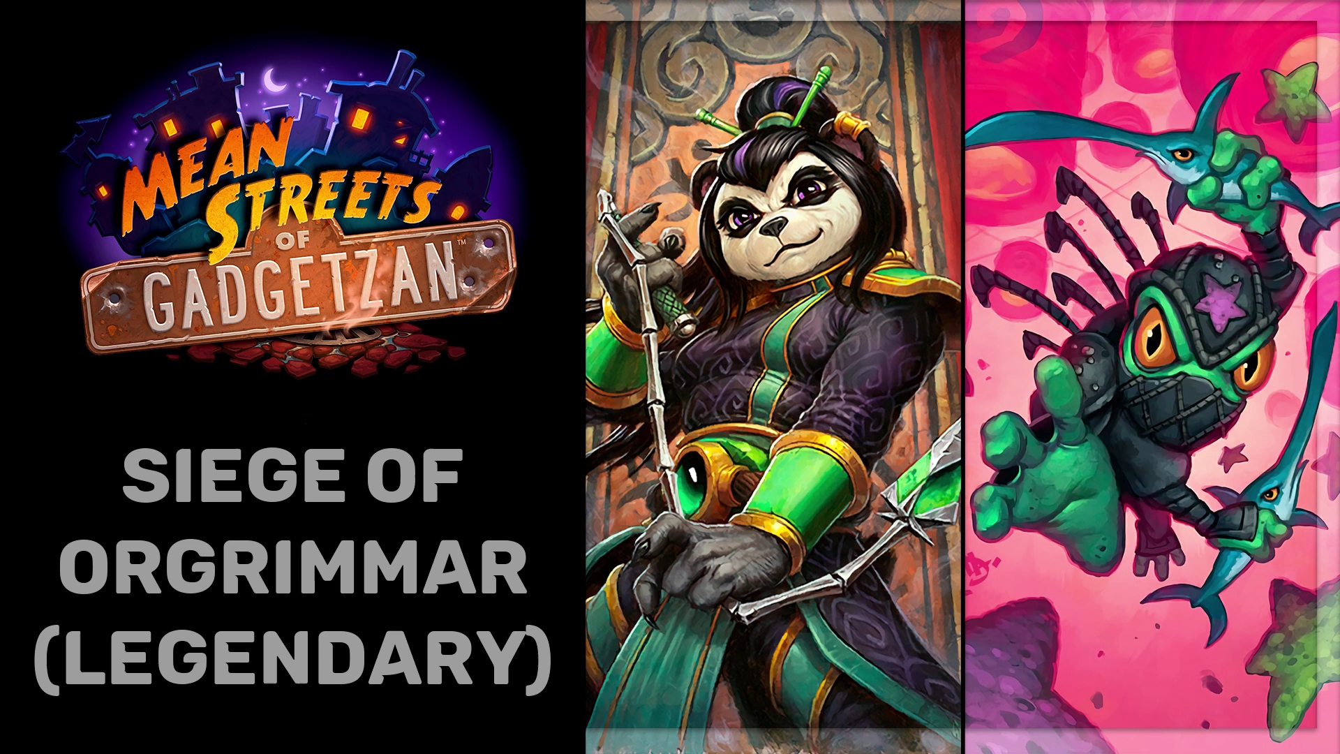 【炉石传说】艾雅黑掌与芬杰出场音乐完整版