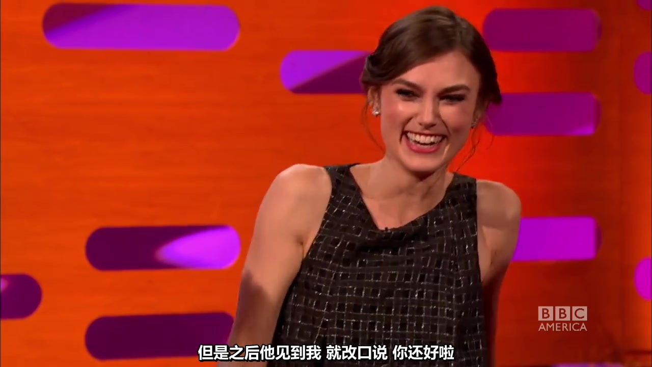 [图]【诺顿秀】【我K太漂亮？】【KEIRA KNIGHTLEY Is Not Too Pretty For Movies 】