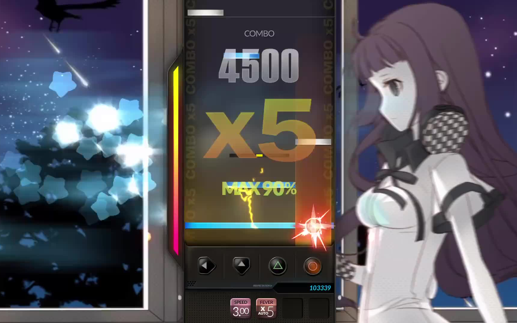 ps4 djmax respect 《sweet shining shooting star》_哔哩哔哩 (゜