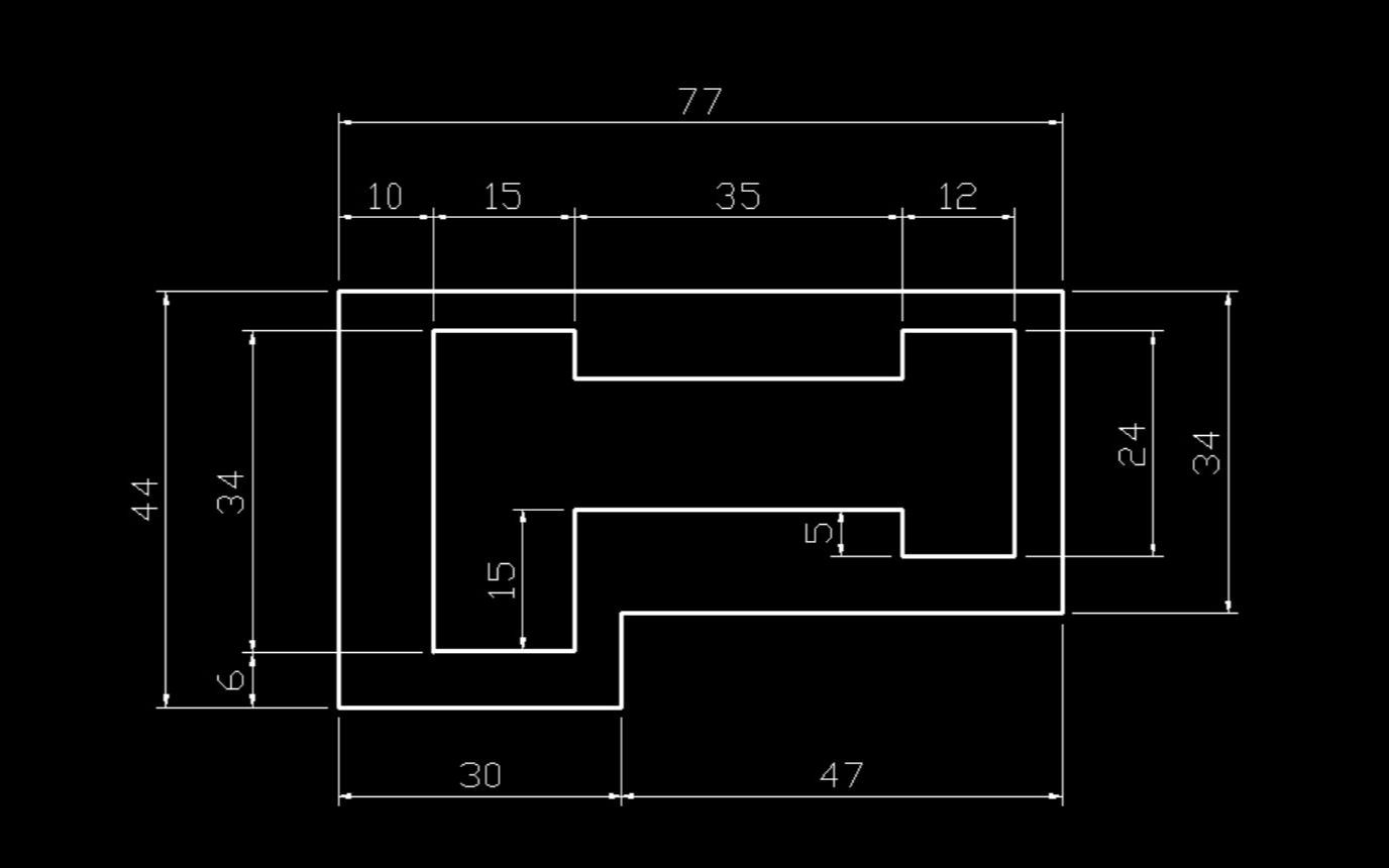 autocad 基礎篇,圖紙精挑細選,練習大合集 (5)