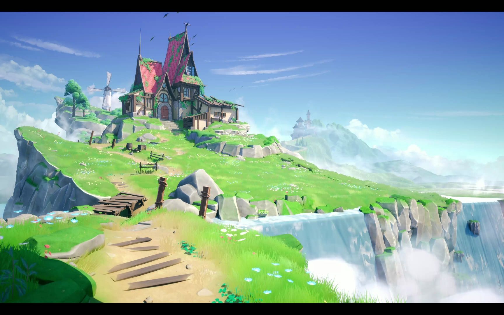 ue4 风格化场景 练习