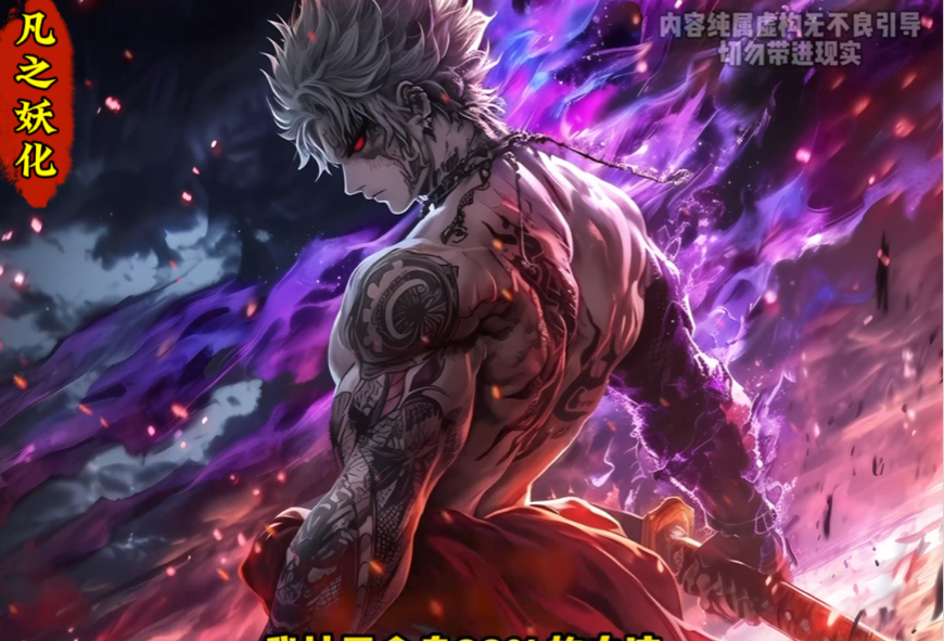 竟是为了刻满整个山海经凶兽纹身,左手麒麟右手饕餮,胸纹穷奇肚纹朱厌