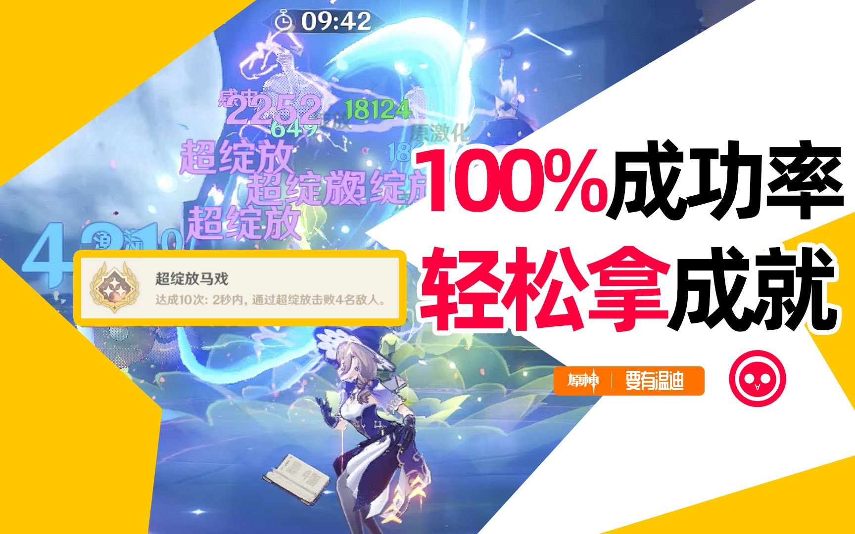 原神 | 高练度,轻松拿:元素专家第二辑(超绽放马戏)