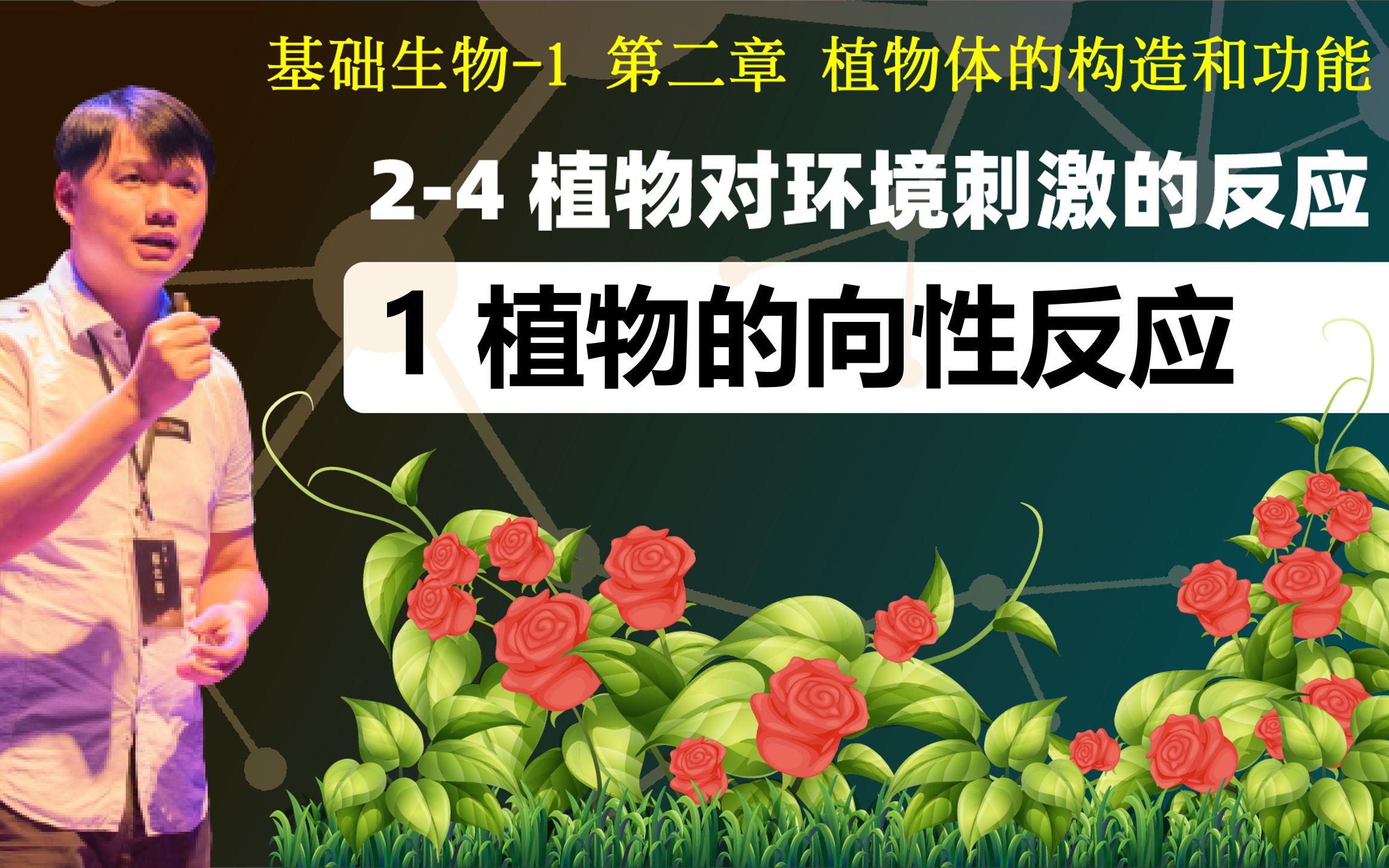 基础生物学 24.1 植物的向性反应哔哩哔哩bilibili