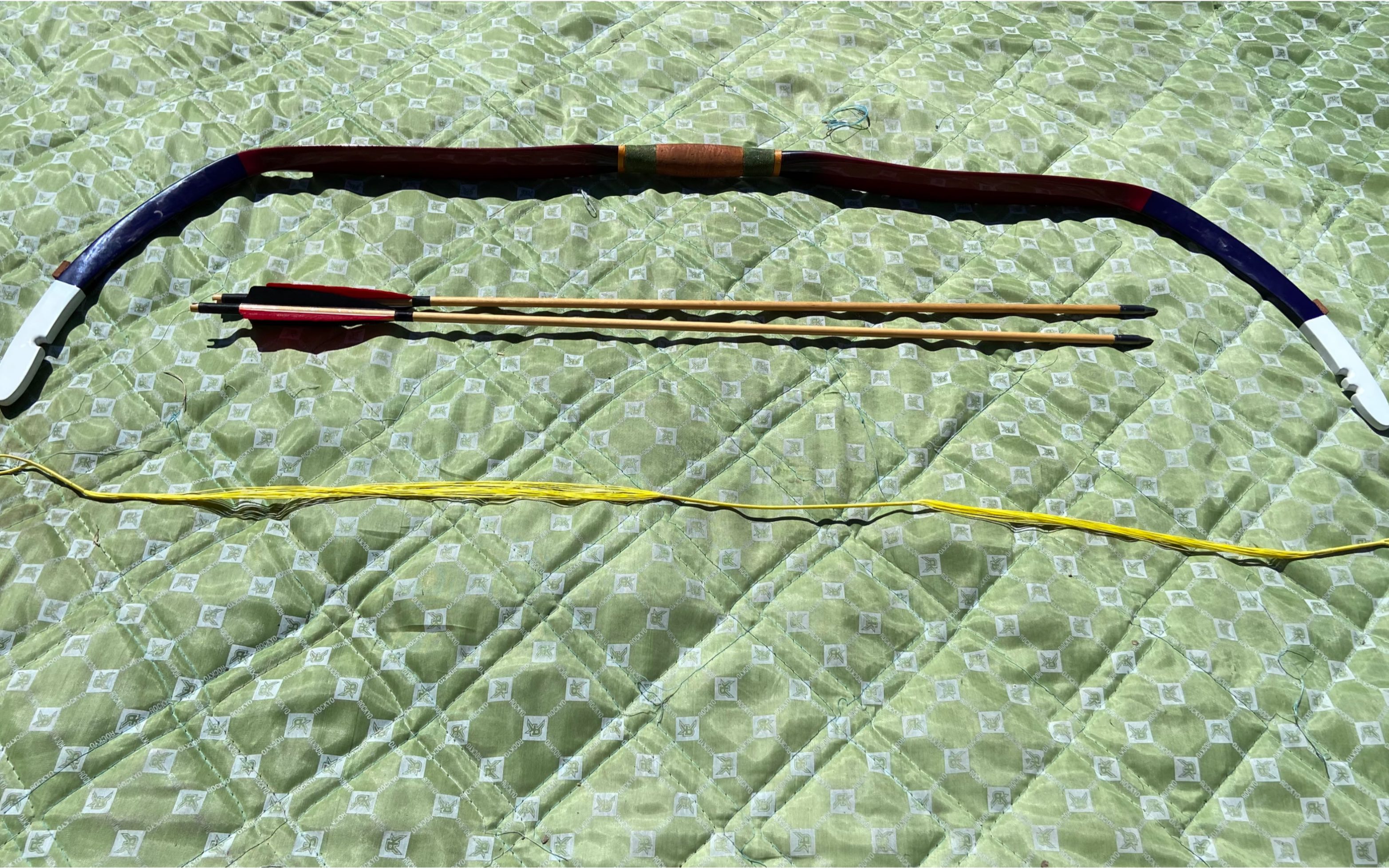 角弓的上弦方式