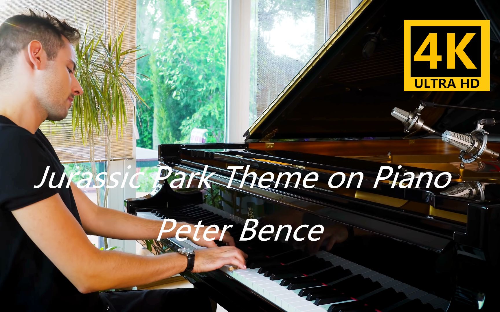 [图]【4K】侏罗纪公园钢琴主题曲 Jurassic Park Theme on Piano - Peter Bence