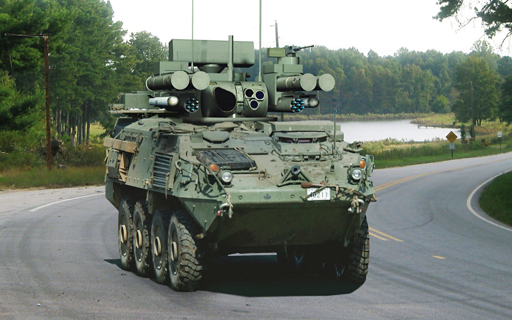 [图]装甲战争 冷门好玩的金币车介绍——Stryker ADATS【GVPL-2】