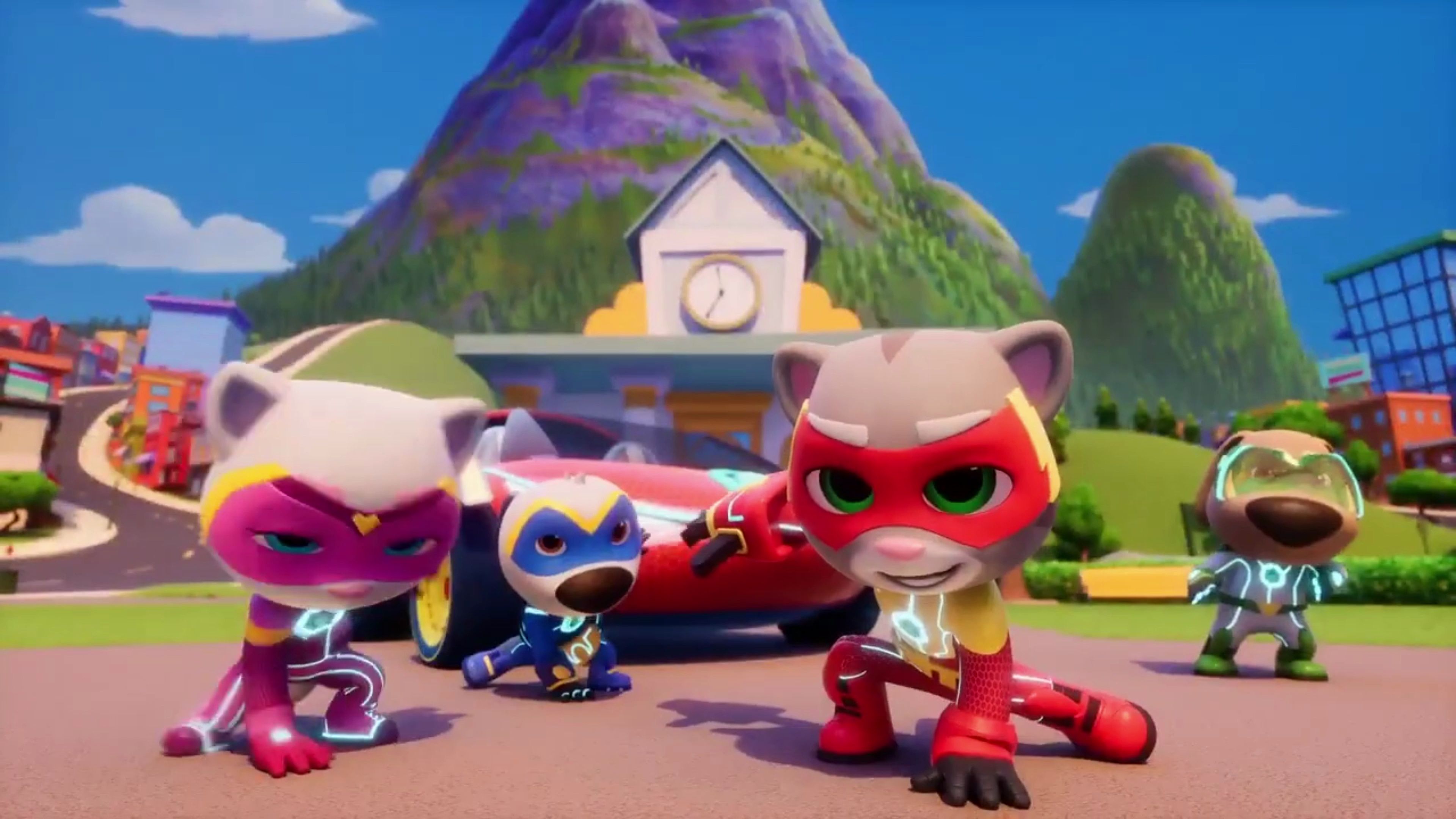 （原创翻译）会说话的汤姆猫英雄小队 第二季预告片Talking Tom Heroes SUDDENLY SUPER: Official trailer