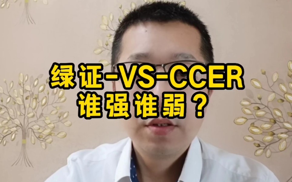 绿证与CCER是孪生兄弟,他们有什么区别?谁强谁弱?哔哩哔哩bilibili