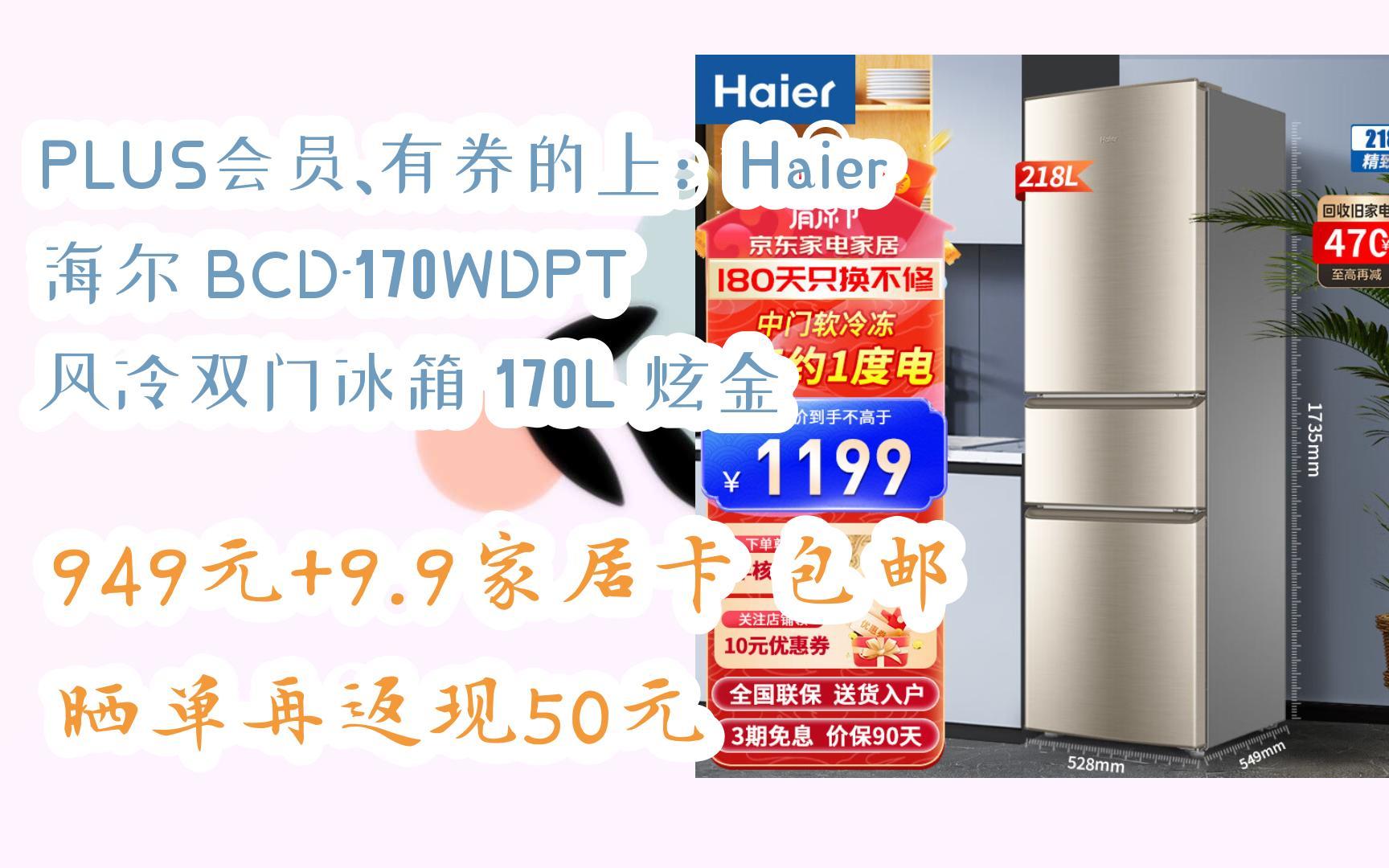 海尔170wdpt冰箱报价图片