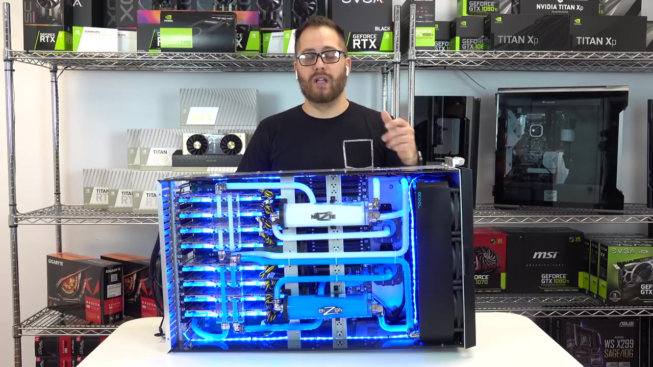 搬运全球首个10xtitanrtx2080ti液冷gpu服务器720p