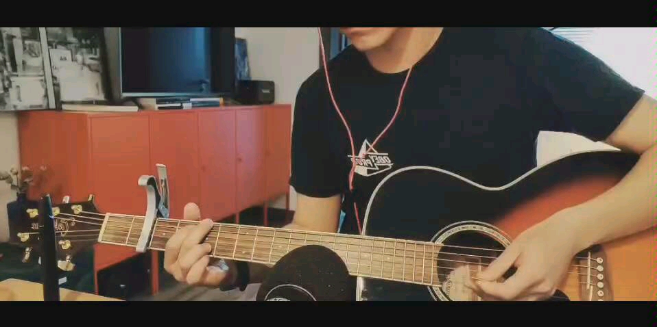 [图]Knocking on heaven's door 木吉他cover