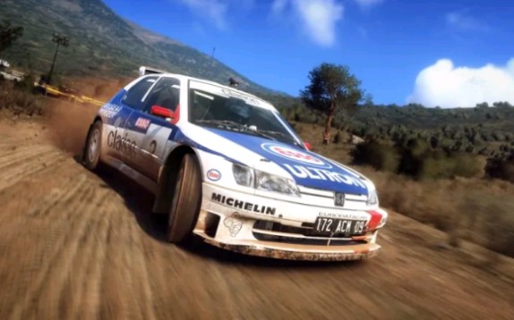 我aaron尘埃拉力赛超大马力前驱标志306maxi跑山