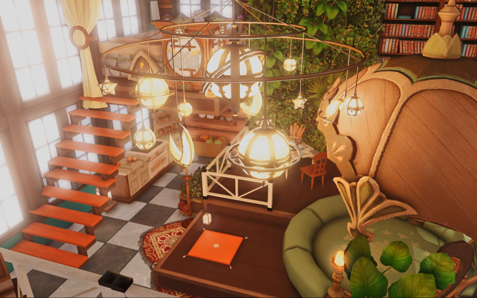 【ff14装修】如何让你的公寓看上去跟s房一样大?