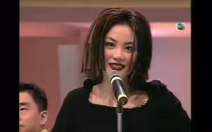【王菲＆林忆莲＆关淑怡＆吕方＆杜德伟＆周华健】那个年代的港星真会玩之"群星大斗唱"《男儿当自强》、《IO 博士》、《弯弯的月亮》、《爱上一个不回家的人》（94）