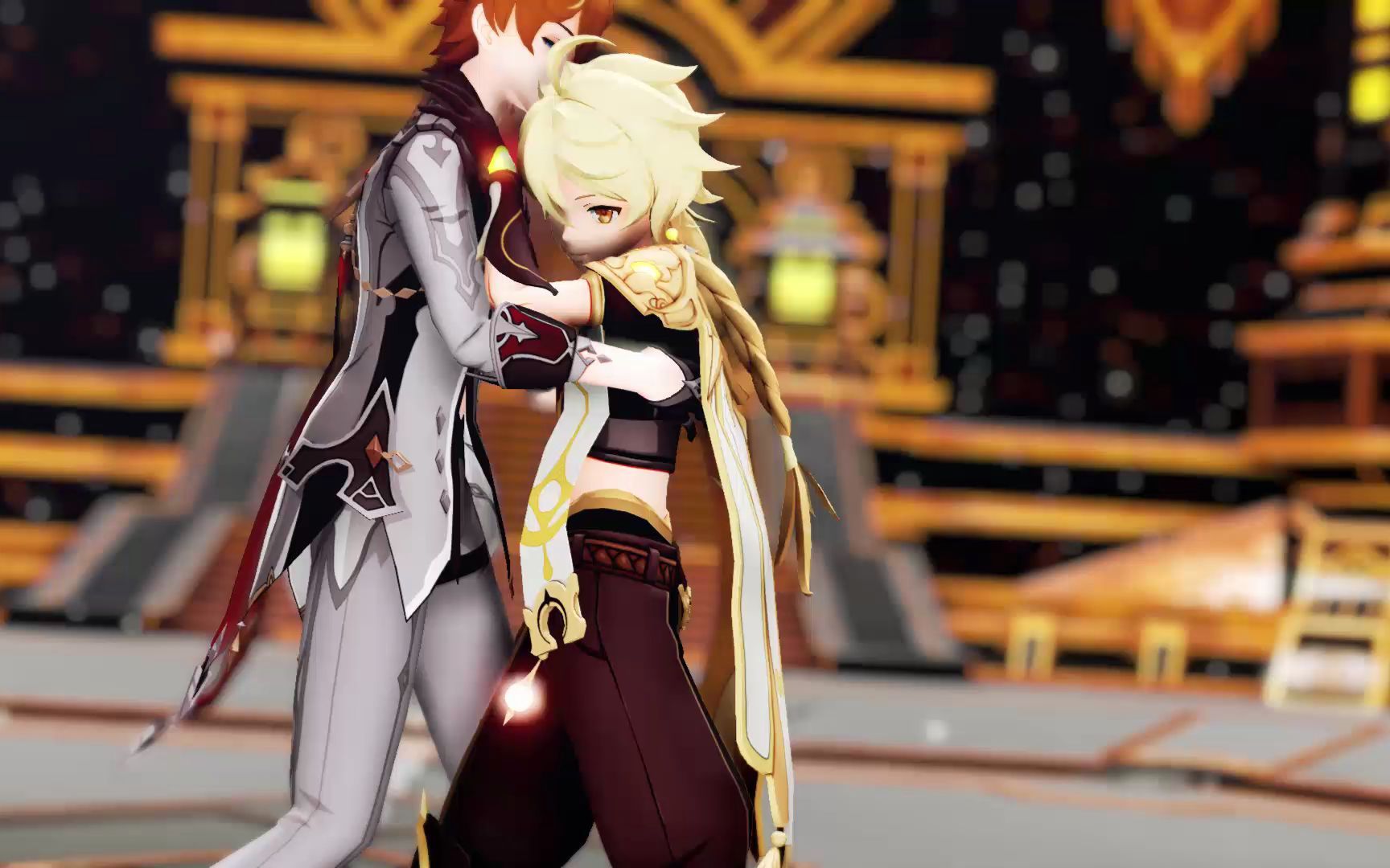 【原神mmd】95危险派对95【达空】