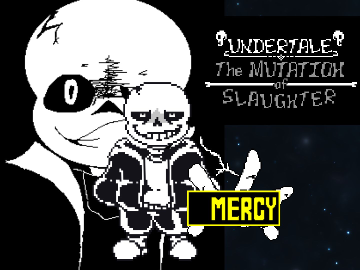 [图]undertale:The mutation of slaughter 传说之下：戮之异变 衫斯1阶用曲 再无定局/No more certainty