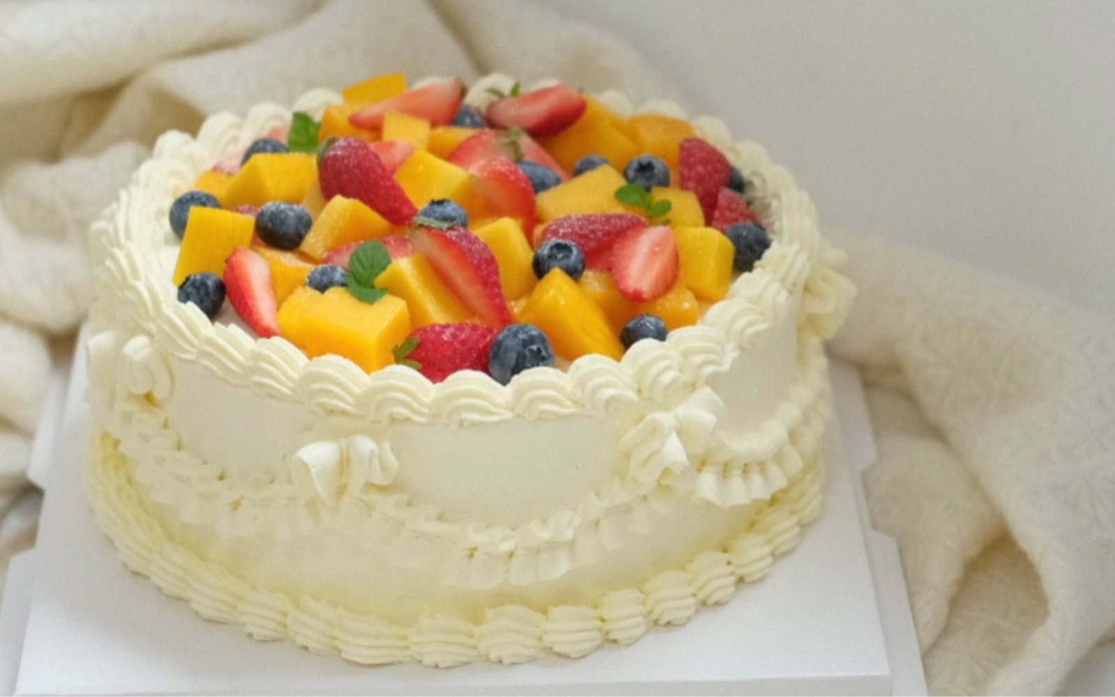 水果蛋糕造型简单图片