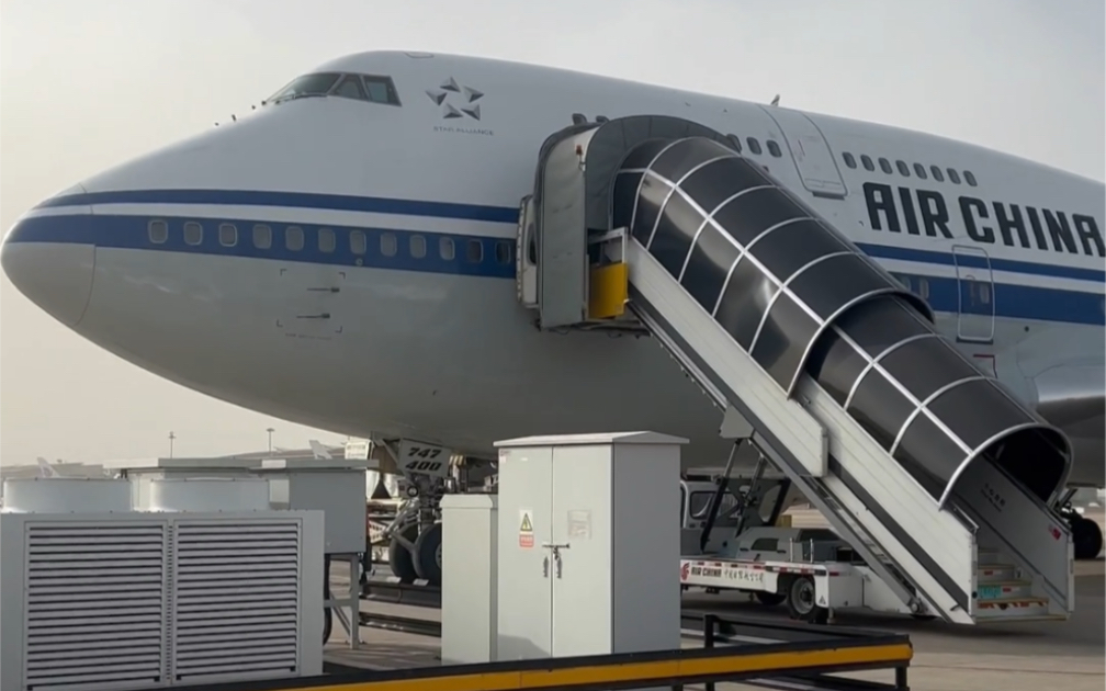 (flight vlog)中国国航波音747