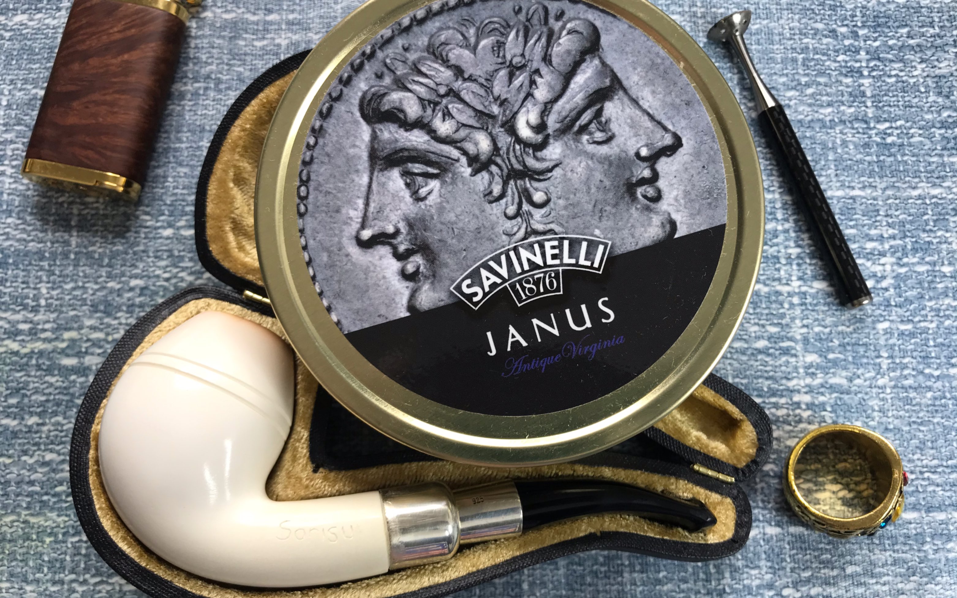 一月之神Savinelli 1876 Janus Antique Virginia(vop)沙芬双面神古代v草.阿斯克缇(Ascorti)海岩石烟斗哔哩哔哩bilibili