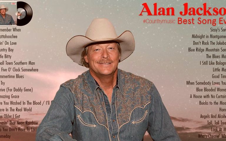 [图]Alan Jackson Greatest Hits 2022 - Best Country Songs Of All Time - Country Love