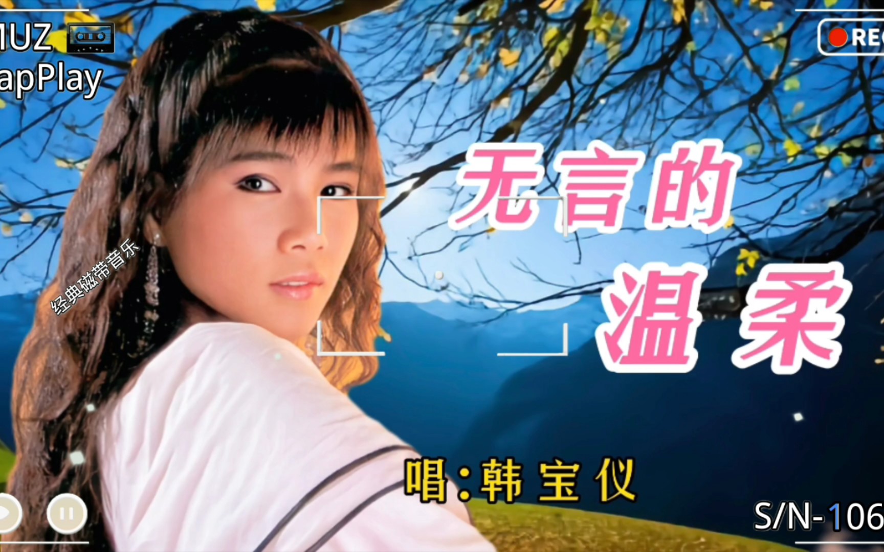 怀旧磁带老歌播放—韩宝仪《无言的柔情》