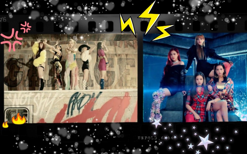 ITZY《Not Shy》歌曲MV,BLANKPINK《DDUDU DDUDU》歌曲MV!哔哩哔哩bilibili