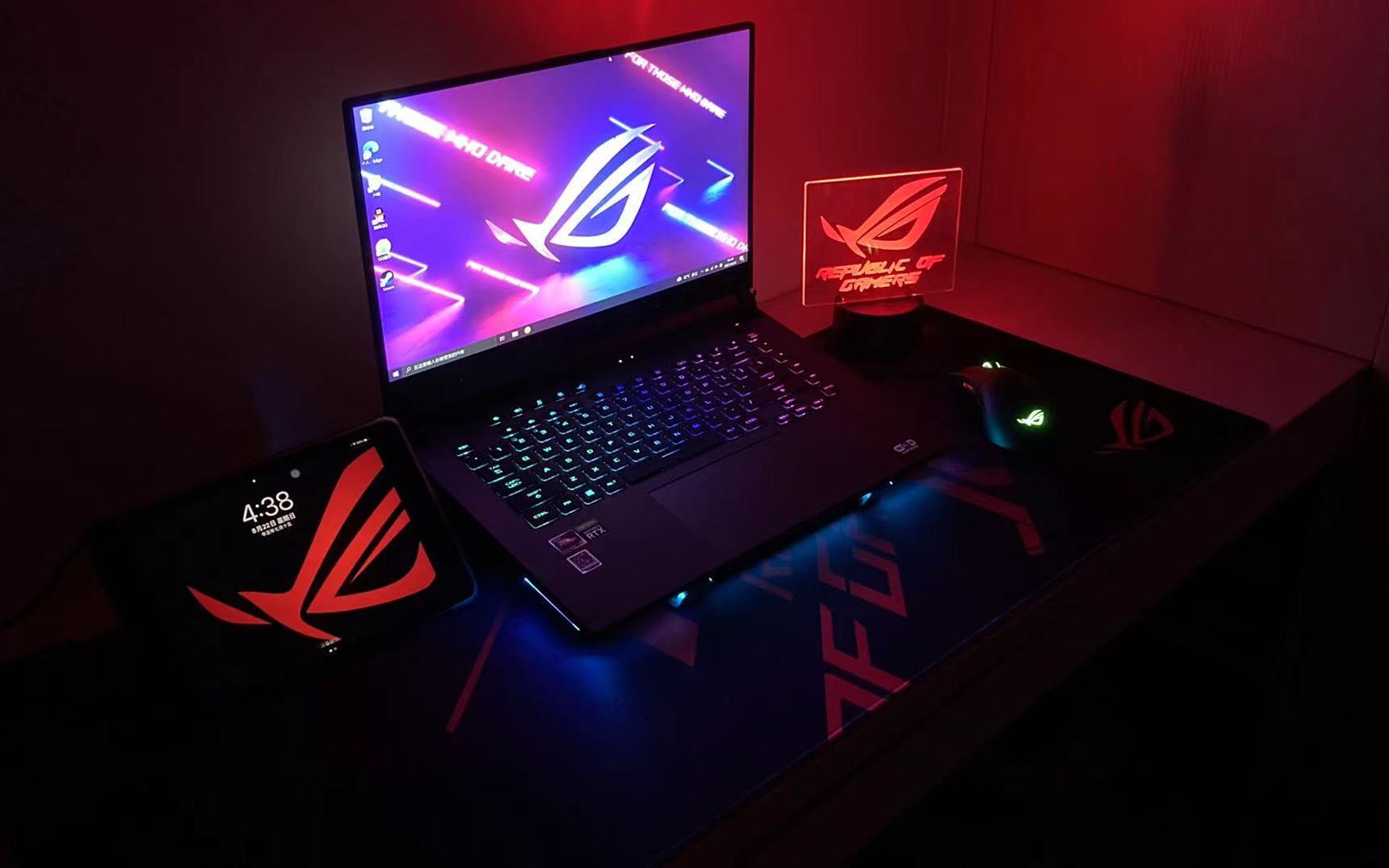 梦中的笔记本|rog魔霸五开箱_哔哩哔哩_bilibili