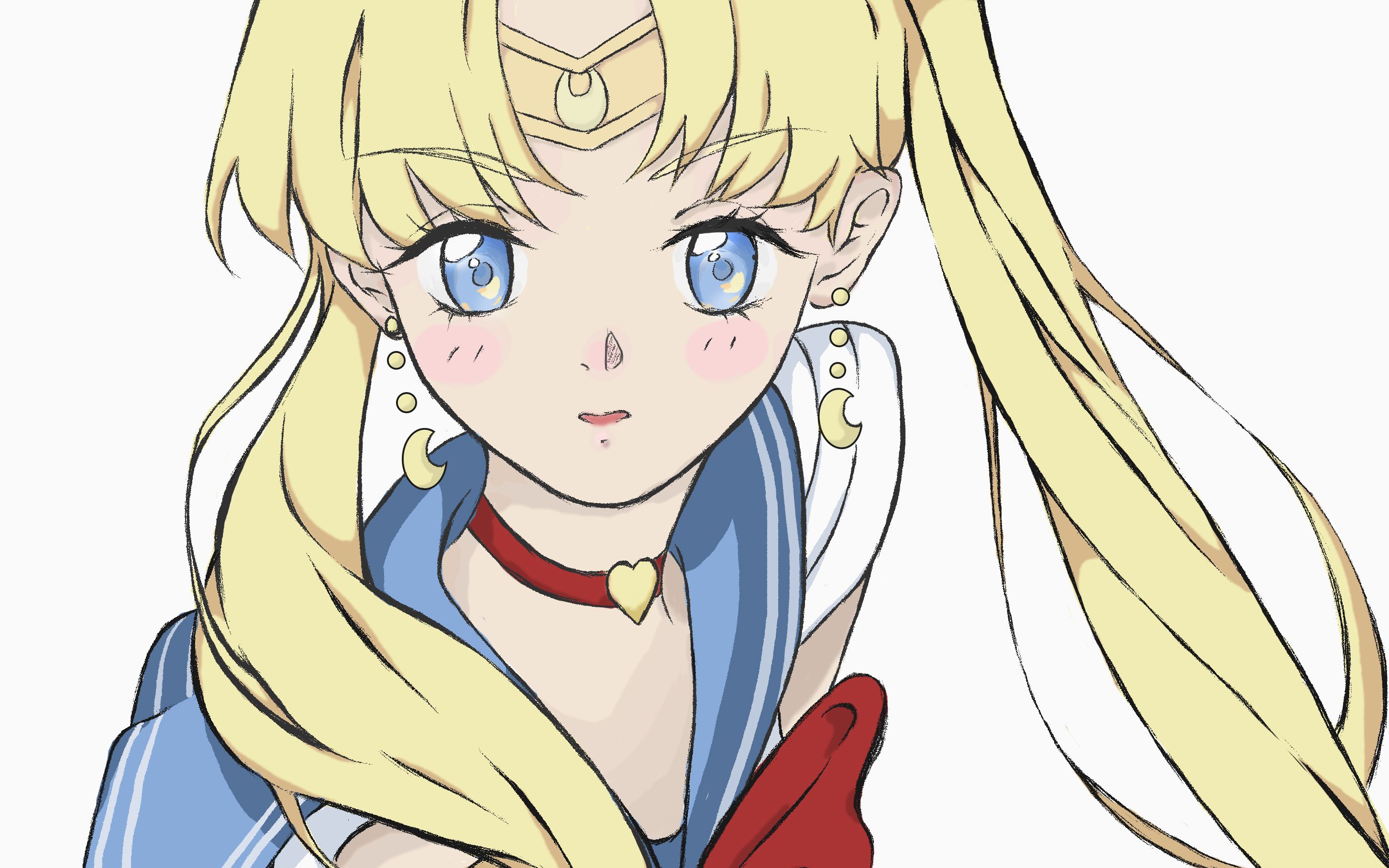 【板绘】美少女战士重绘挑战_哔哩哔哩 (゜-゜)つロ 干杯~-bilibili