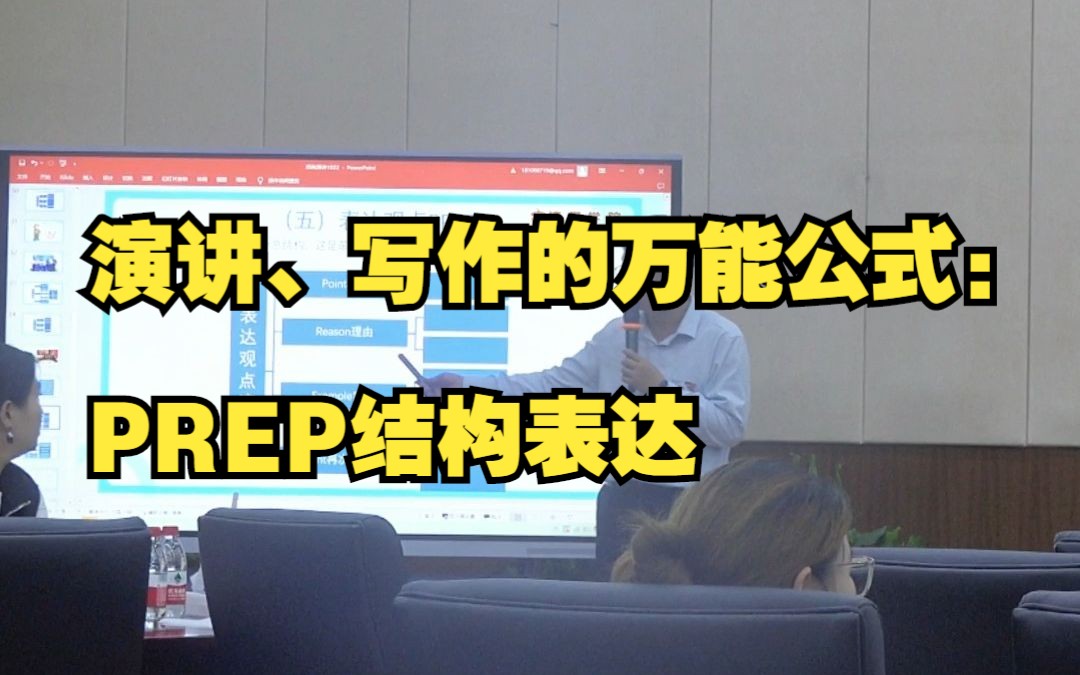 演讲、写作的万能公式:PREP结构表达哔哩哔哩bilibili