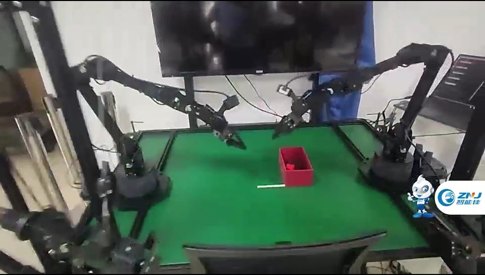 智能佳科技-mobile aloha机械臂抓取任务训练