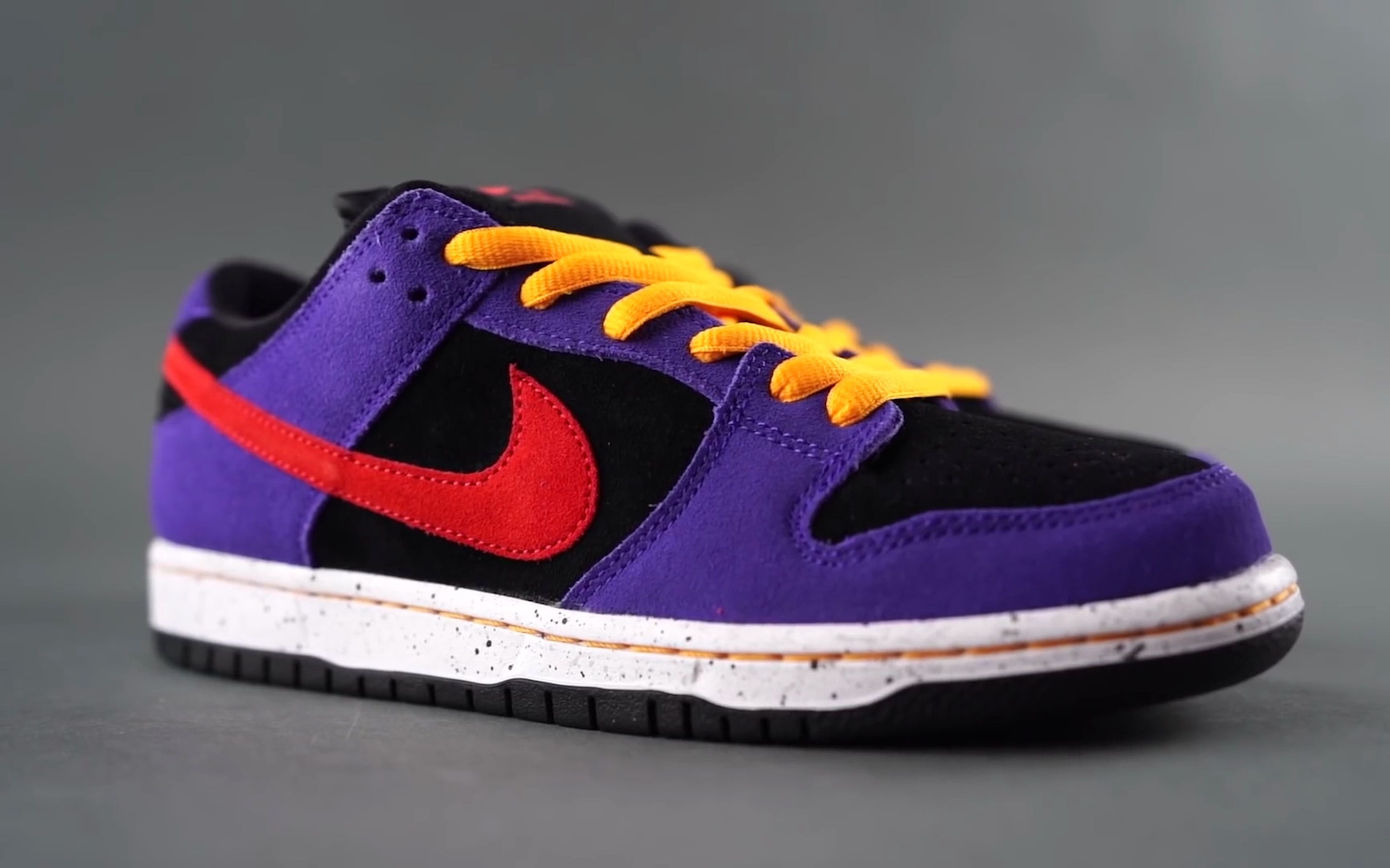 nikesbdunklowacg黑紫细节实拍