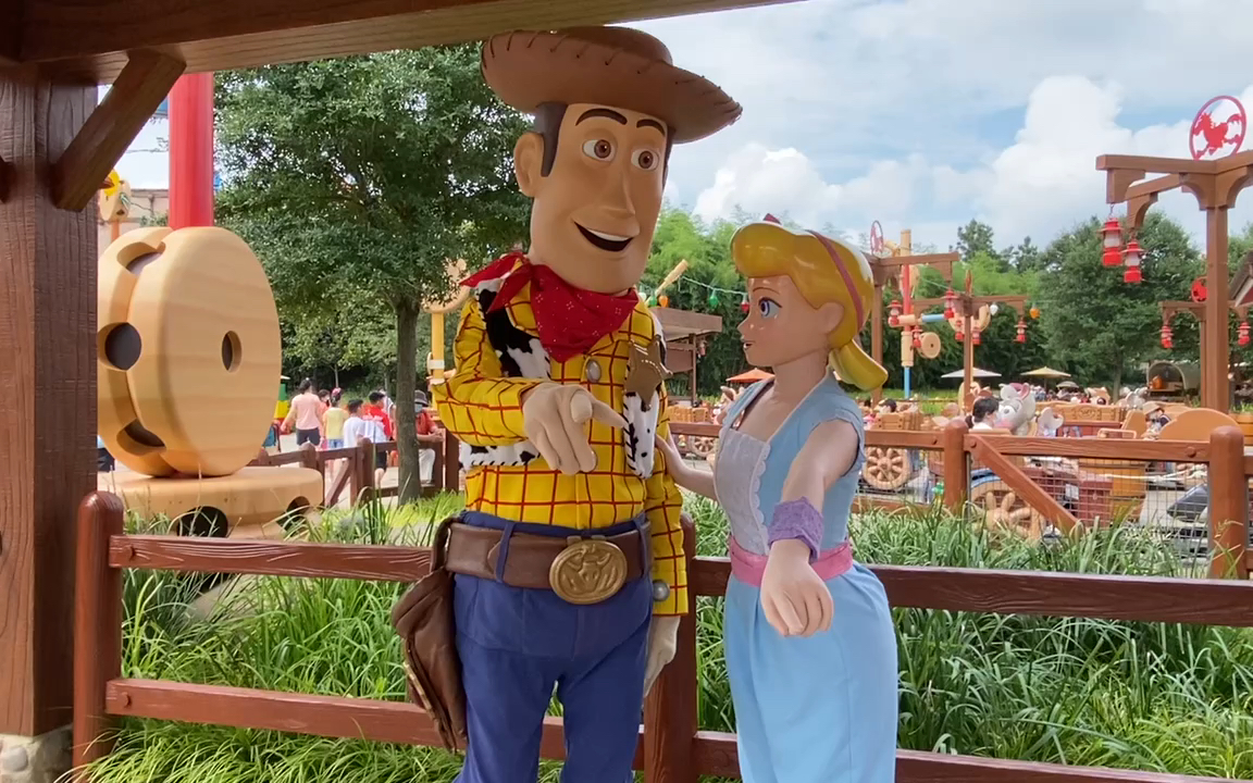 和胡迪牧羊女分享身上有他们元素的物件