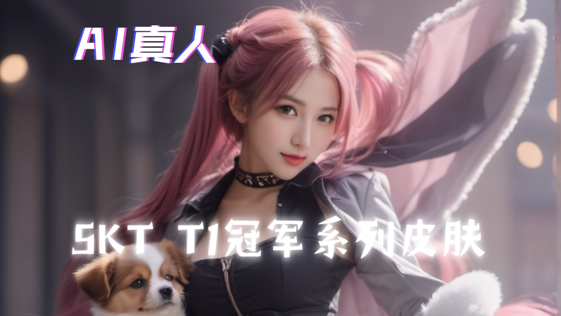 【lol】新皮肤sktt1-冠军限定 ai真人图集