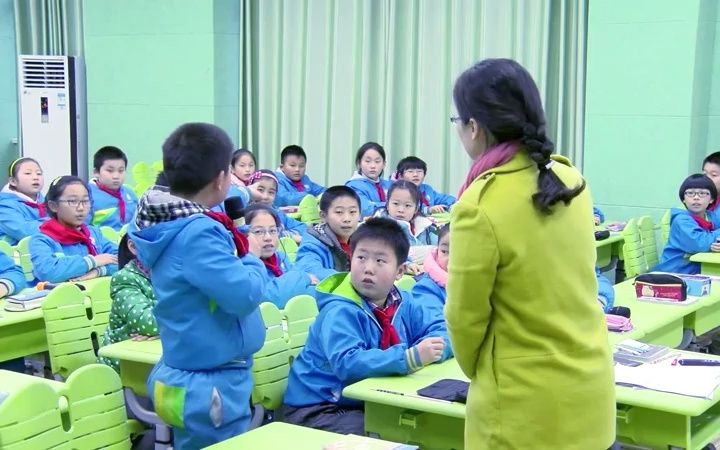 [图]部审苏教版小学数学四年级下册《用数对确定位置》获奖优质课教学视频，安徽省