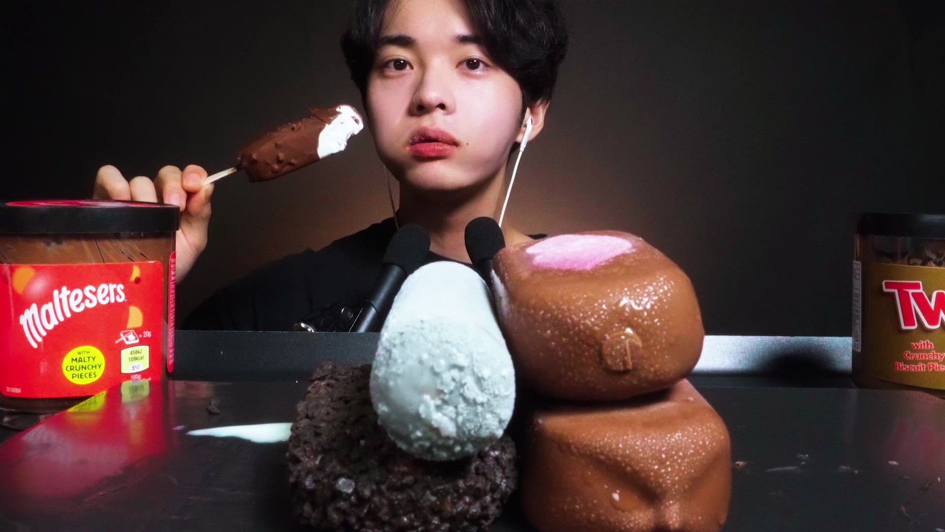 【chan sori】9/8m&ms巧克力巨人巧克力冰淇淋lip ice cream冰淇淋