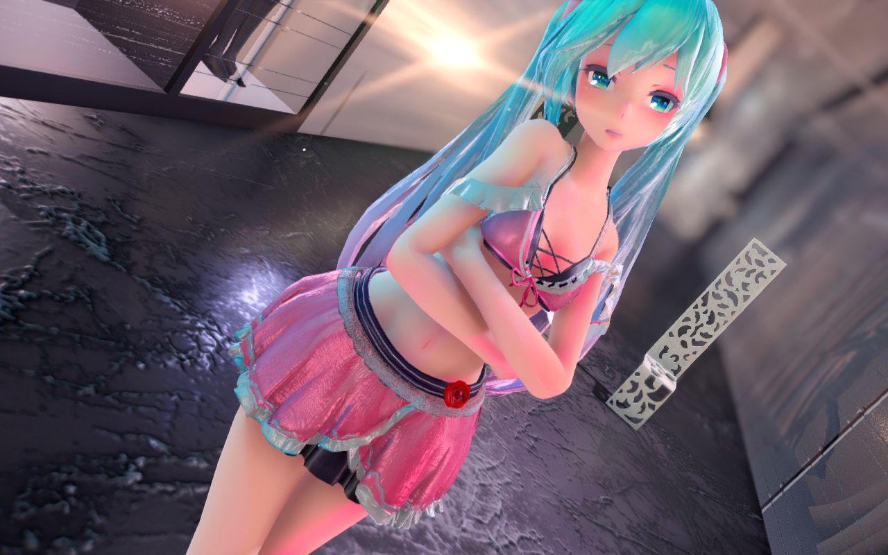 【清凉初音MMD】看你这么凉快,我也跟着变得凉快了起来【你好凉啊】哔哩哔哩bilibili