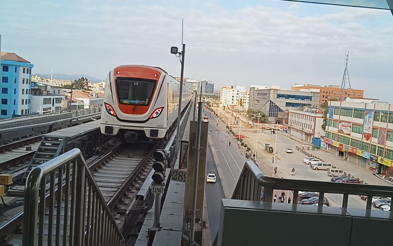 广州地铁地上段拍车集一l1l14